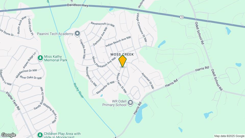 1422 Burrell Ave NW Mapa y Detalles de la Ubicación