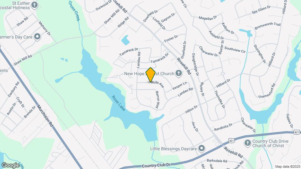 3539 Rolls Ave Mapa y Detalles de la Ubicación