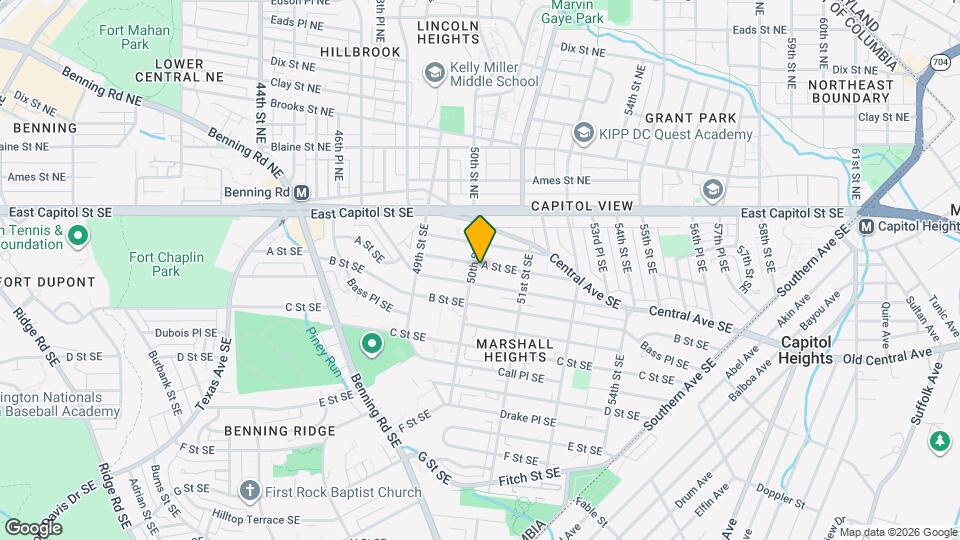 5007 A St SE Mapa y Detalles de la Ubicación