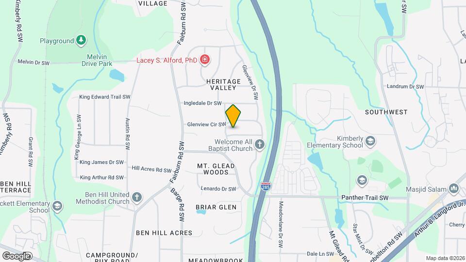 3467 Valley Ridge Terrace SW Map and Location Details