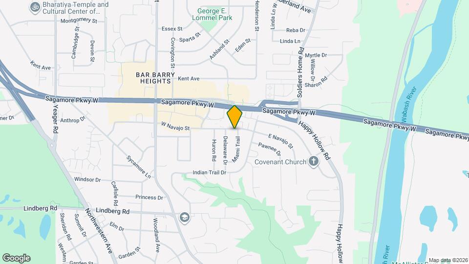 201 W Navajo St Map and Location Details