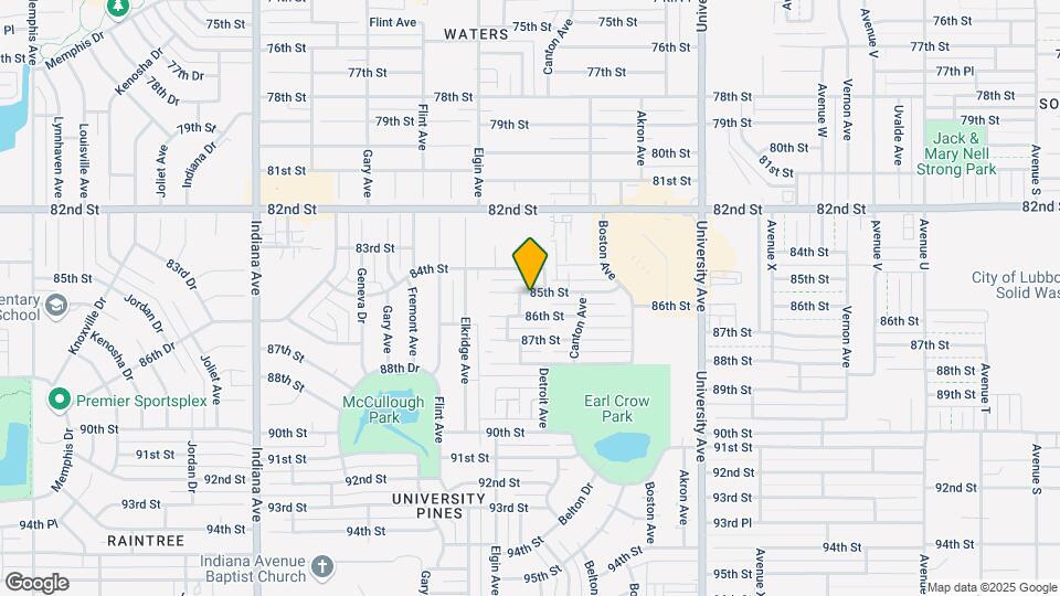 2907 85th St Map and Location Details