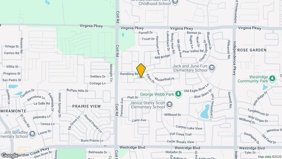 10709 Craven St Map and Location Details