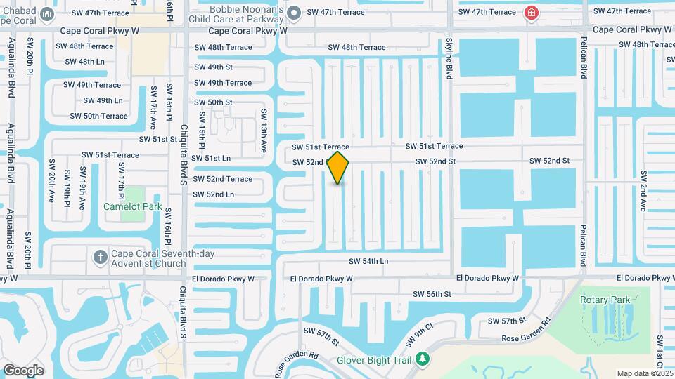 5223 SW 11th Pl Map and Location Details