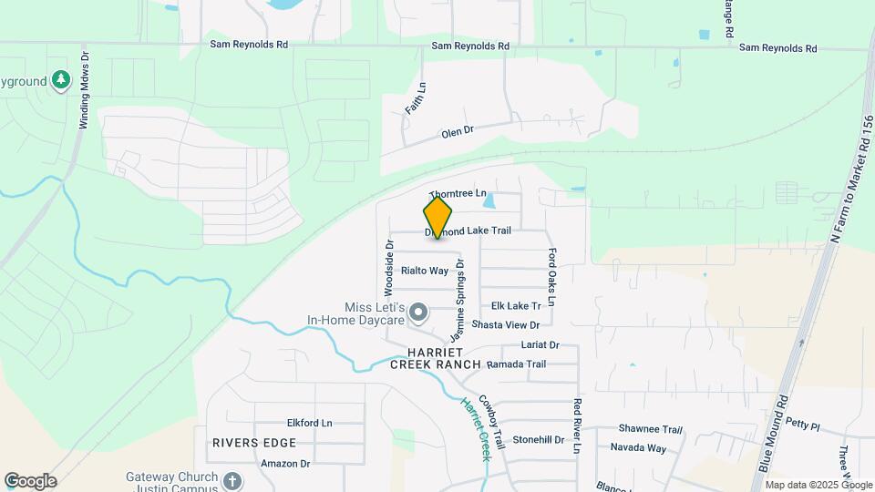 1713 Baxter Springs Dr Map and Location Details