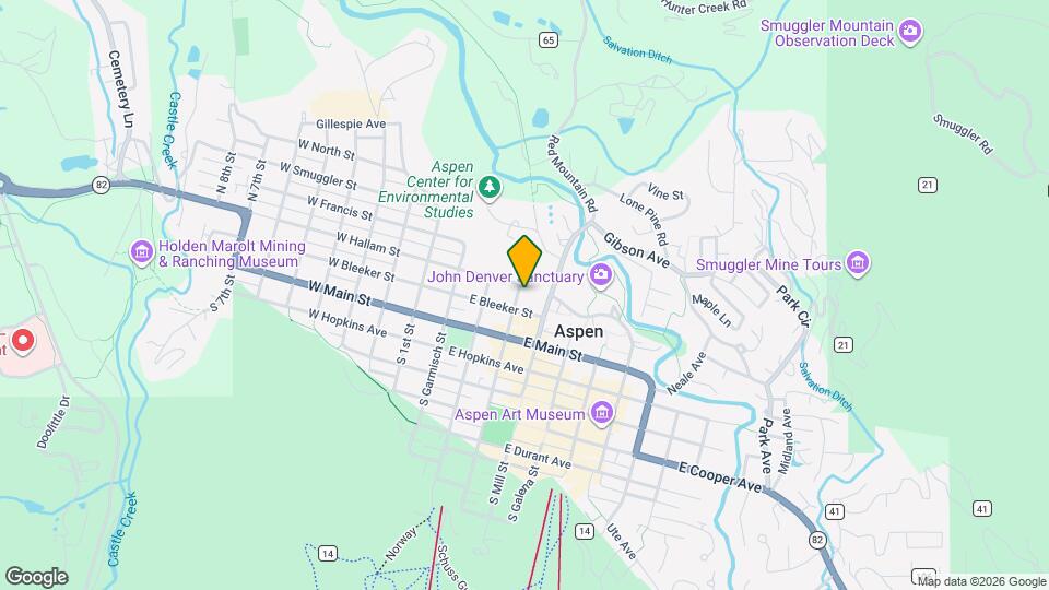 212 N Monarch St Map and Location Details