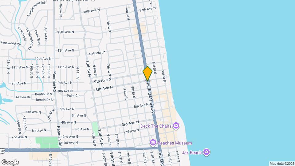 820 3rd St N Map and Location Details