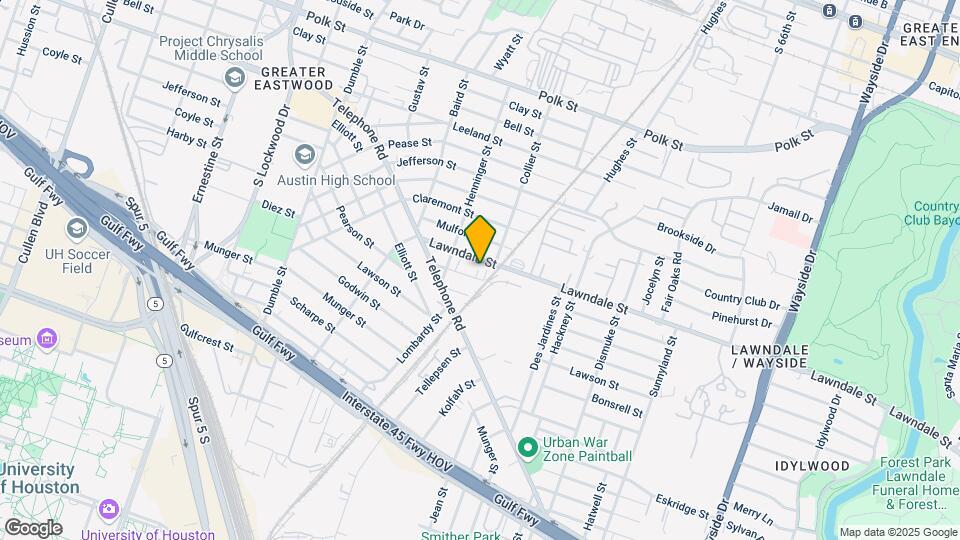 5233 Hillman St Map and Location Details