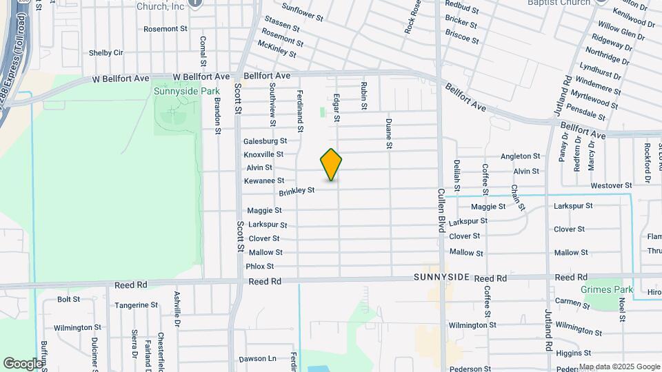 4353 Brinkley St Map and Location Details