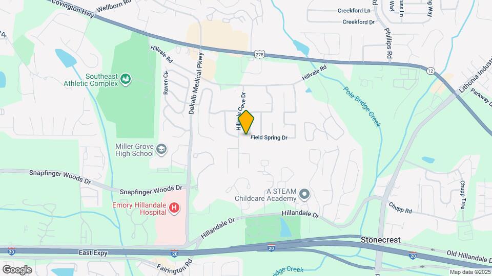 2708 Field Spring Dr Map and Location Details