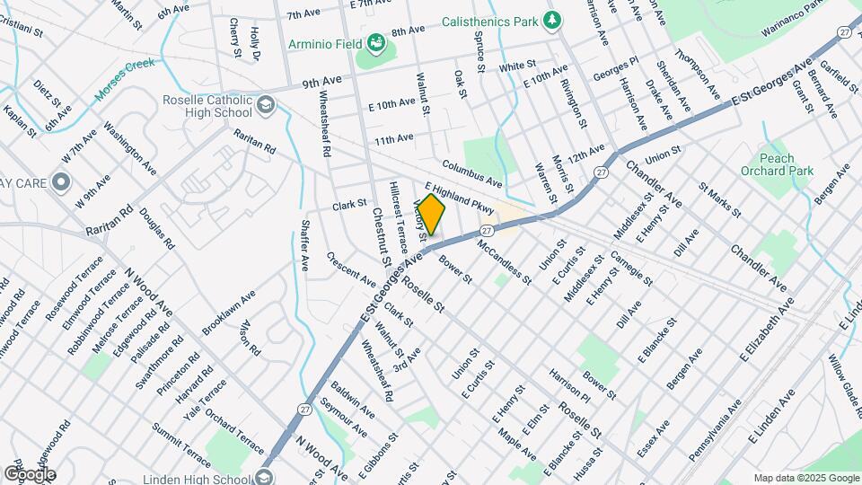 645 E St Georges Ave Map and Location Details