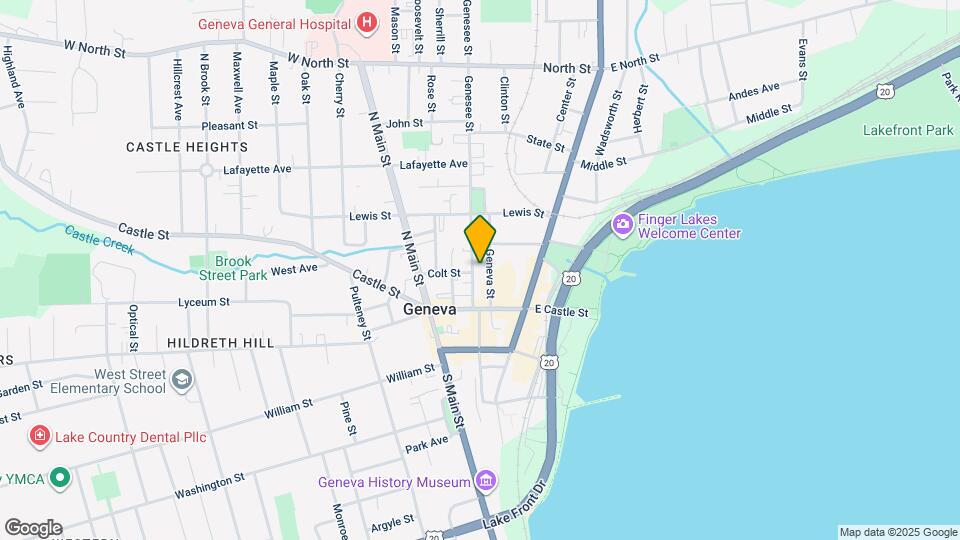 187 Genesee St Map and Location Details
