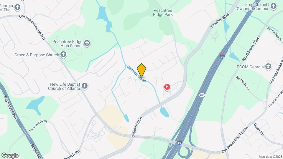 1530 Oglethorpe Run Ln Map and Location Details