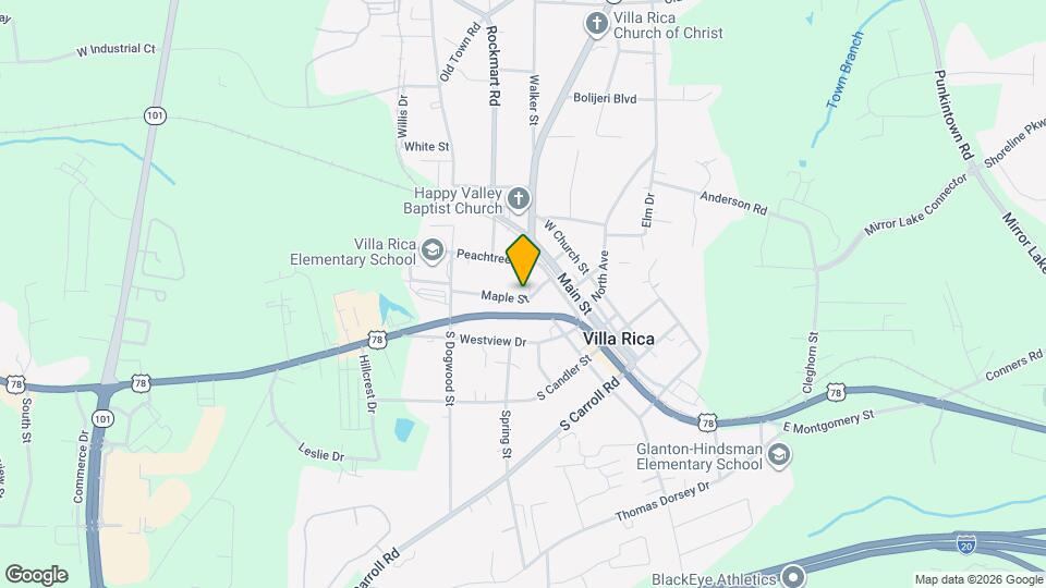 203 Maple St Map and Location Details