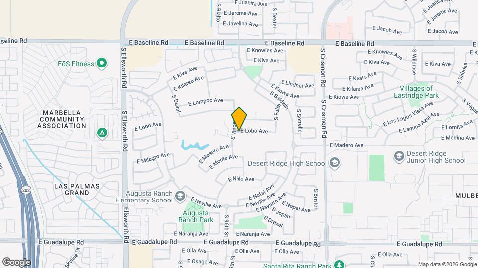 9639 E Lobo Ave Map and Location Details