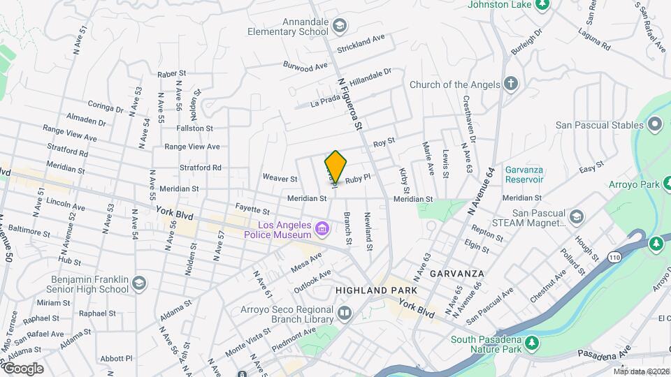 510 Neva Pl Map and Location Details