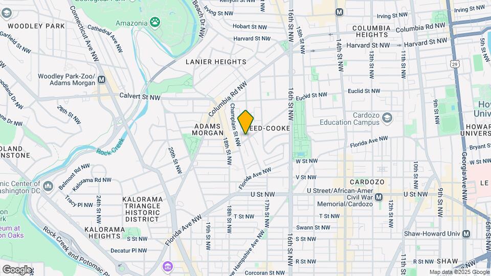 The Amoco Map and Location Details