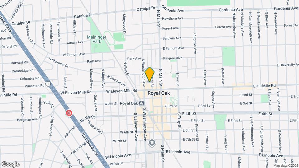 119 N Center St Map and Location Details
