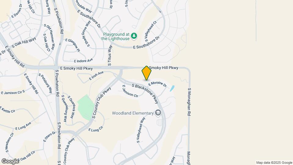 27615 E Moraine Dr Map and Location Details
