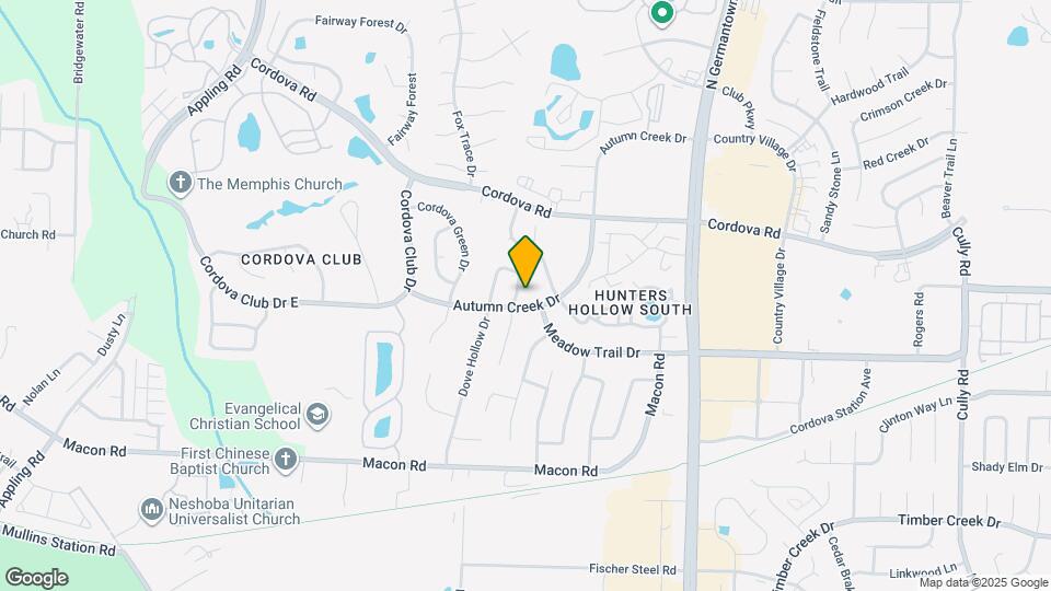 1124 Dove Hollow Cir E Map and Location Details