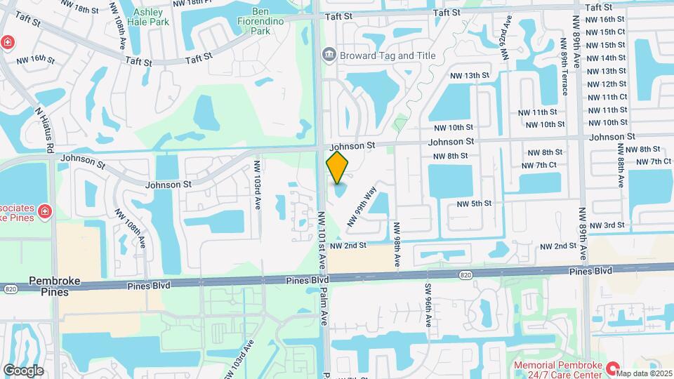 10054 NW 6th St, Unit 204 Map and Location Details