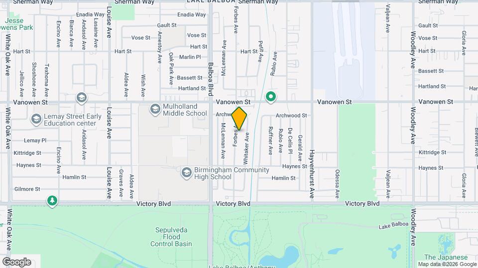 6644 Forbes Ave Mapa y Detalles de la Ubicación