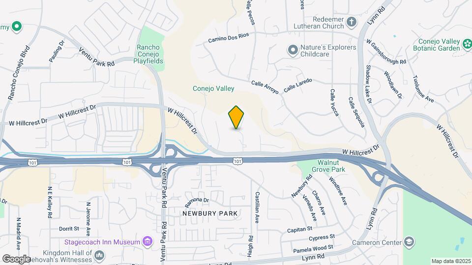 597 Paseo Ln Map and Location Details