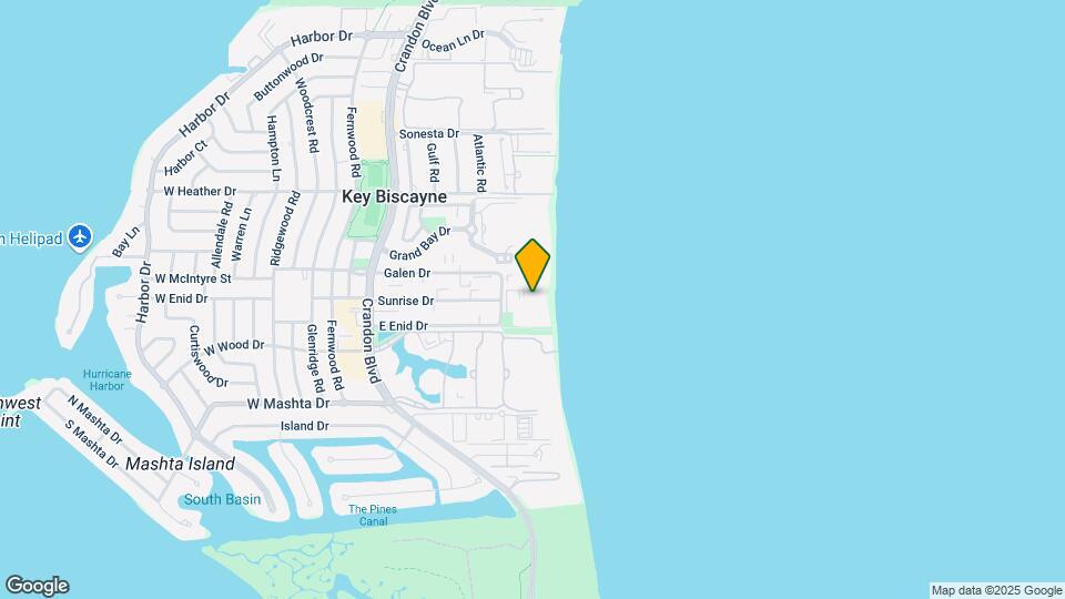 607 Ocean Dr Map and Location Details