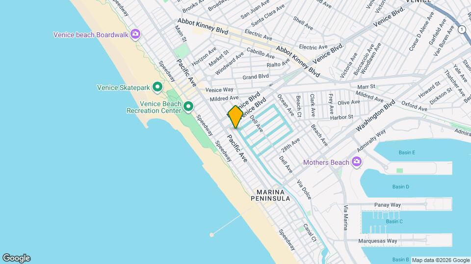 2217 Grand Canal Map and Location Details