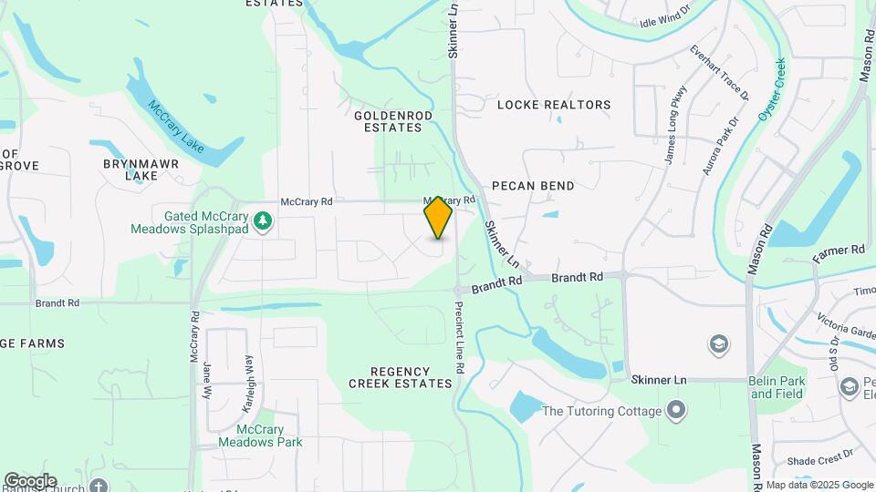 3719 McCrary Falls Wy Map and Location Details