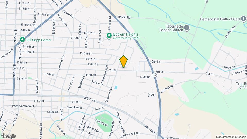 1505 7th St Map and Location Details