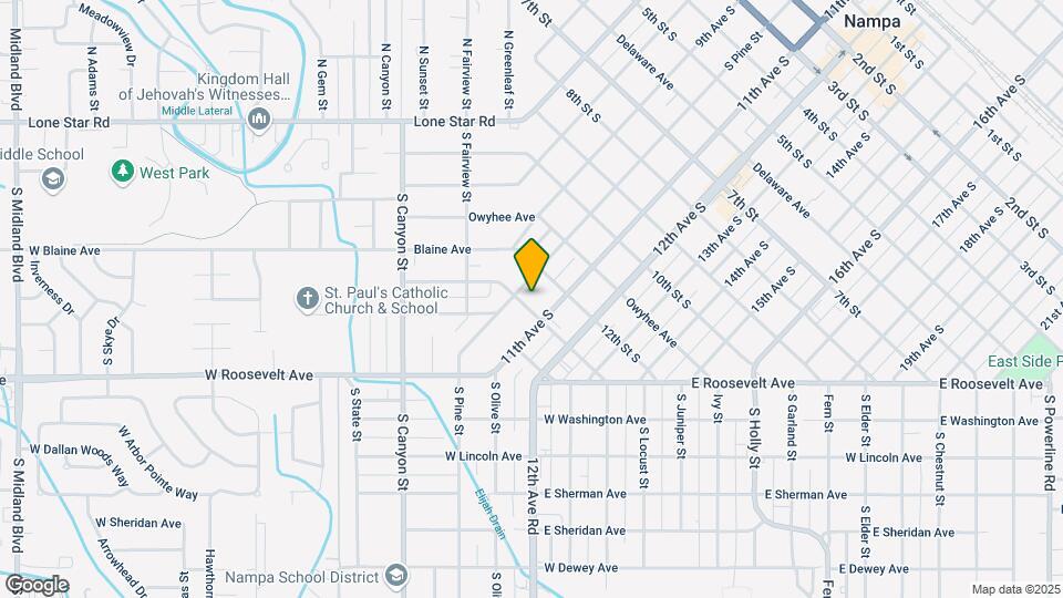 1224 10th Ave S Map and Location Details
