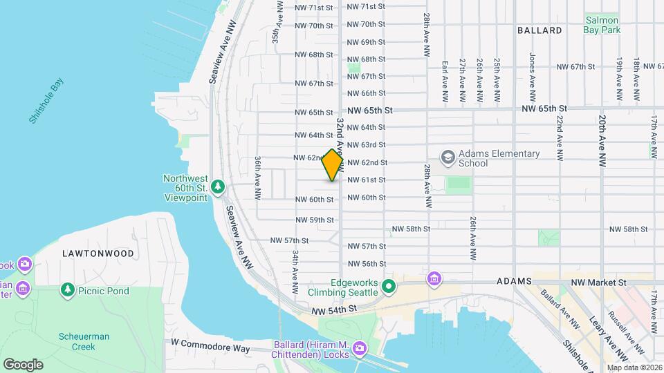 3215 NW 61st St Map and Location Details