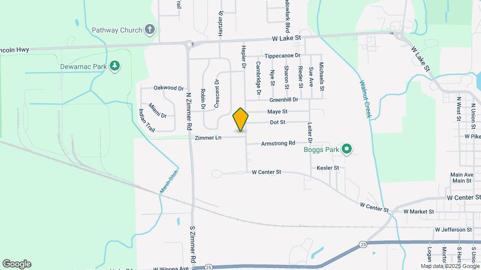 611 Hepler Dr Map and Location Details