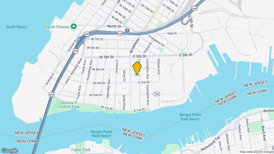 93 Lord Ave Map and Location Details