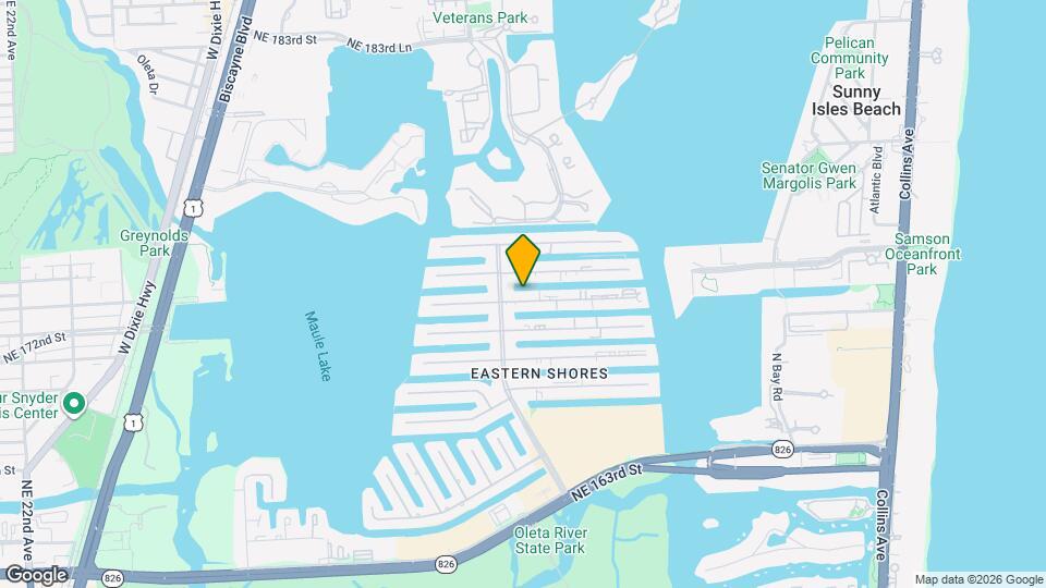 3551 NE 169th St Map and Location Details