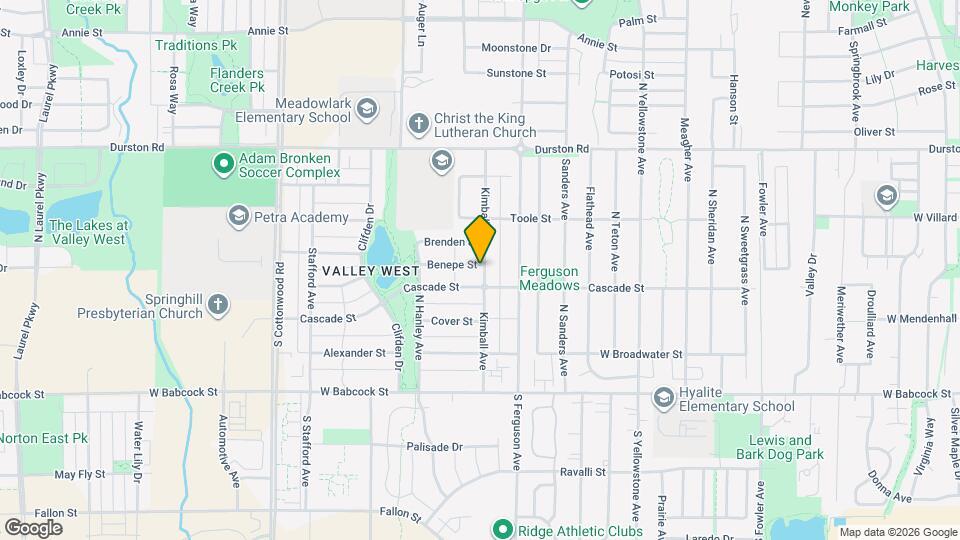 4208 Benepe St Map and Location Details