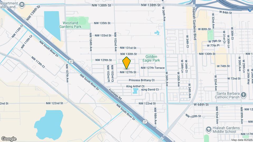 10057 NW 127th St Map and Location Details