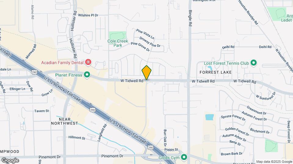 5799 NW Central Dr Map and Location Details