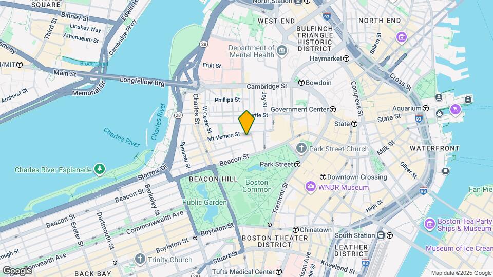9 Chestnut St, Unit 1 Map and Location Details