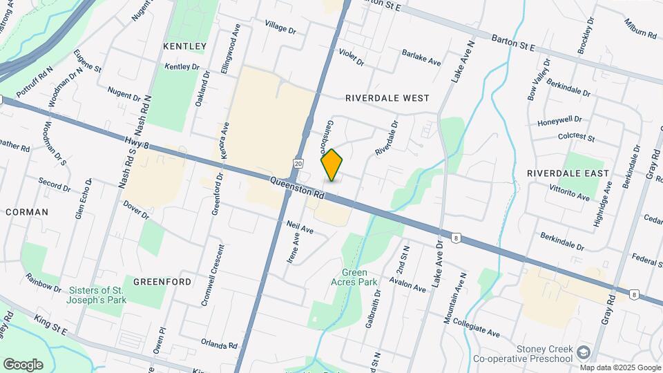 837 Queenston Rd Map and Location Details