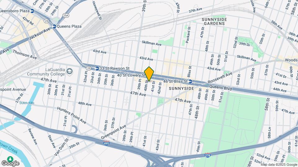 45-19 40th St Map and Location Details