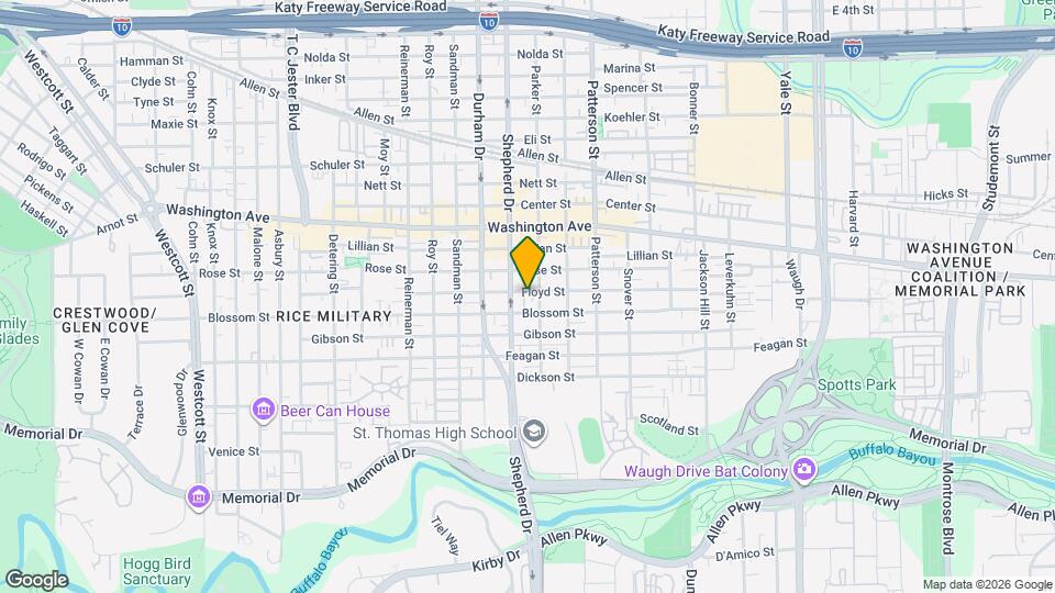 4711 Floyd St Mapa y Detalles de la Ubicación