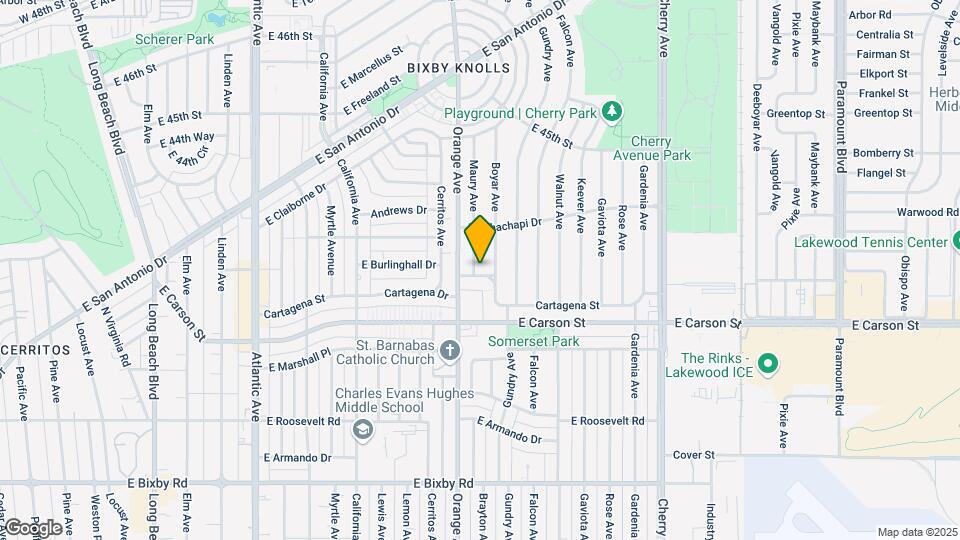 4202 Maury Ave Map and Location Details