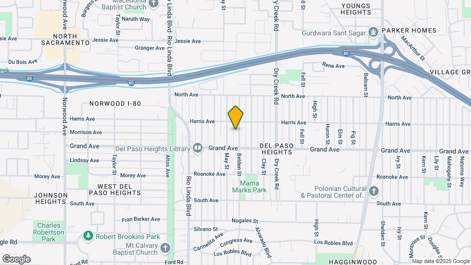 3829 Belden St Mapa y Detalles de la Ubicación