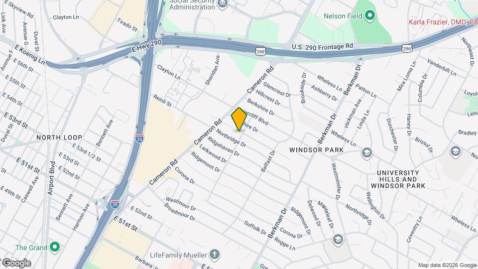 5804 Nassau Dr Mapa y Detalles de la Ubicación