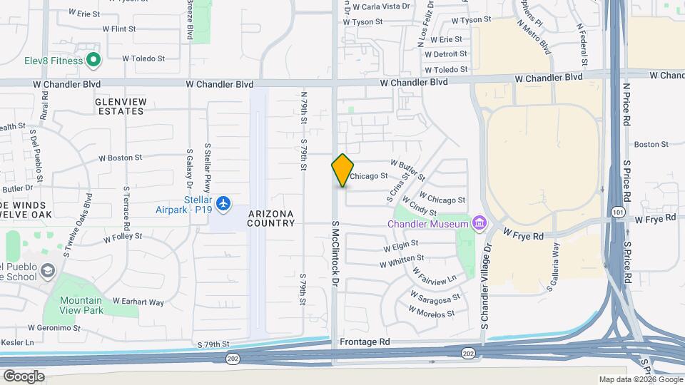 240 S Laveen Dr Map and Location Details