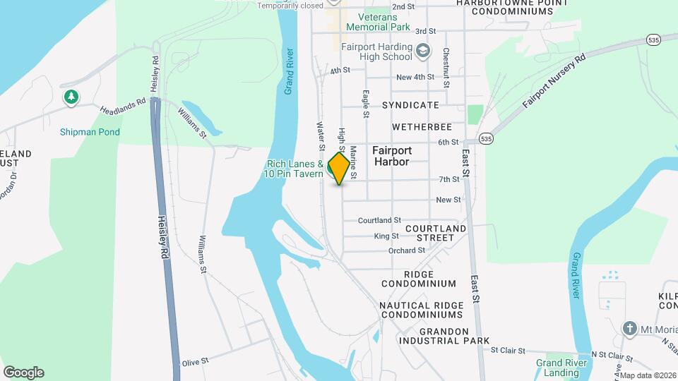 711 High St, Unit 1 Map and Location Details