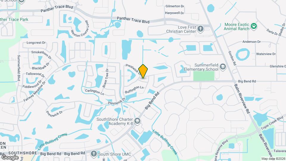 12210 Matchfield Way Map and Location Details