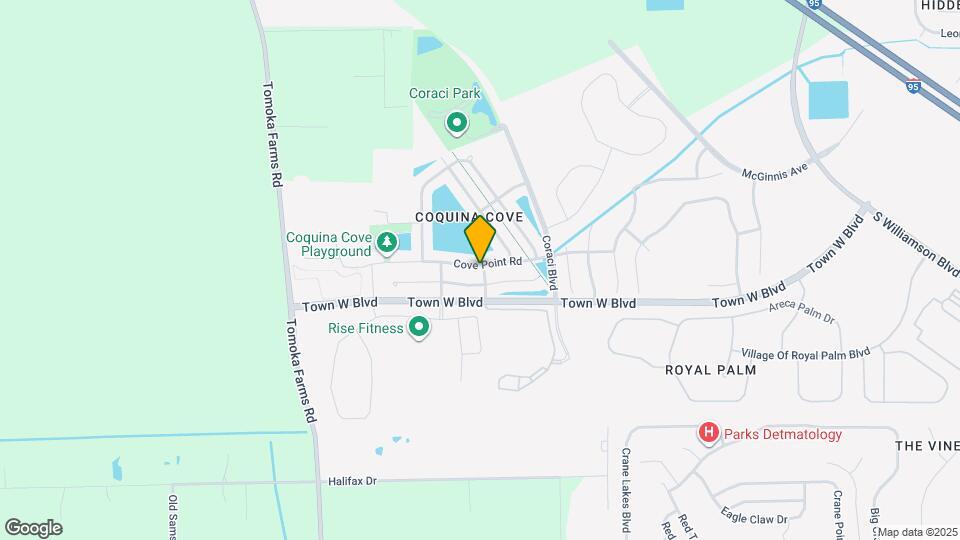 1932 Cove Point Rd Mapa y Detalles de la Ubicación